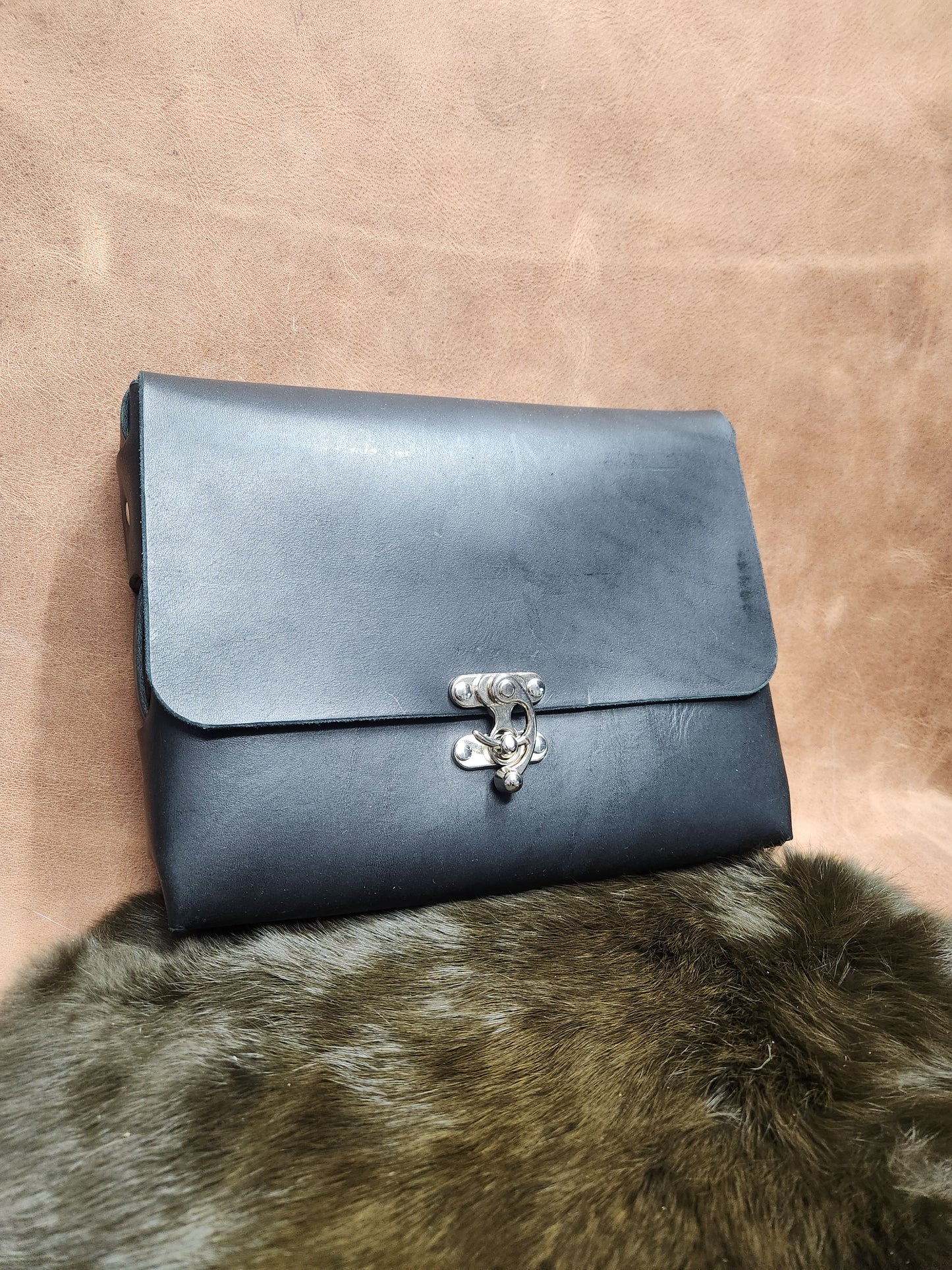Laced Leather Bag