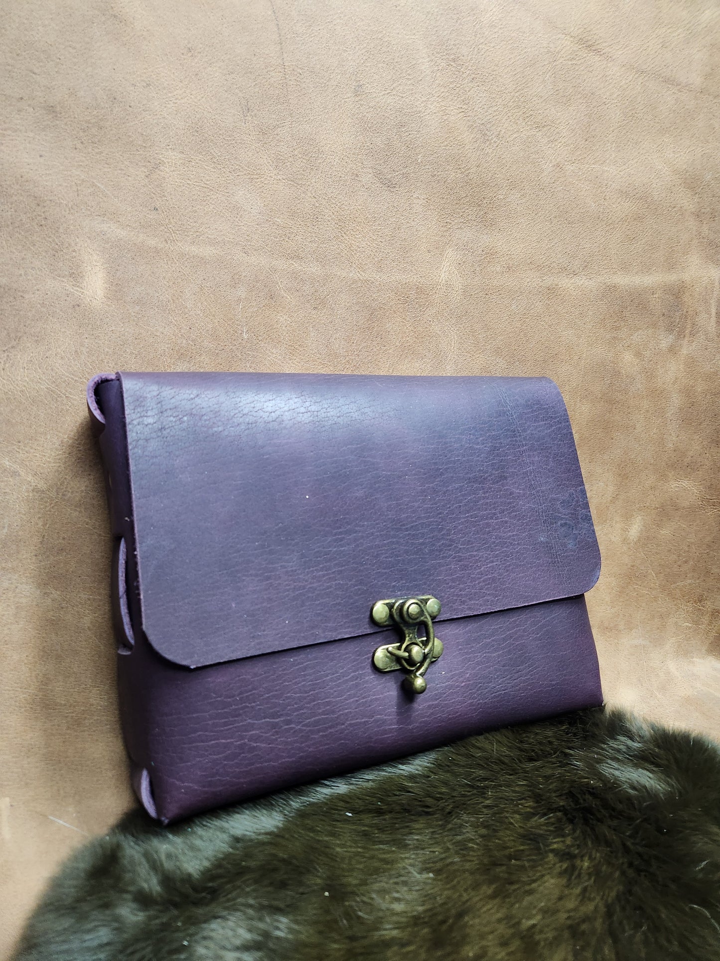 Laced Leather Bag