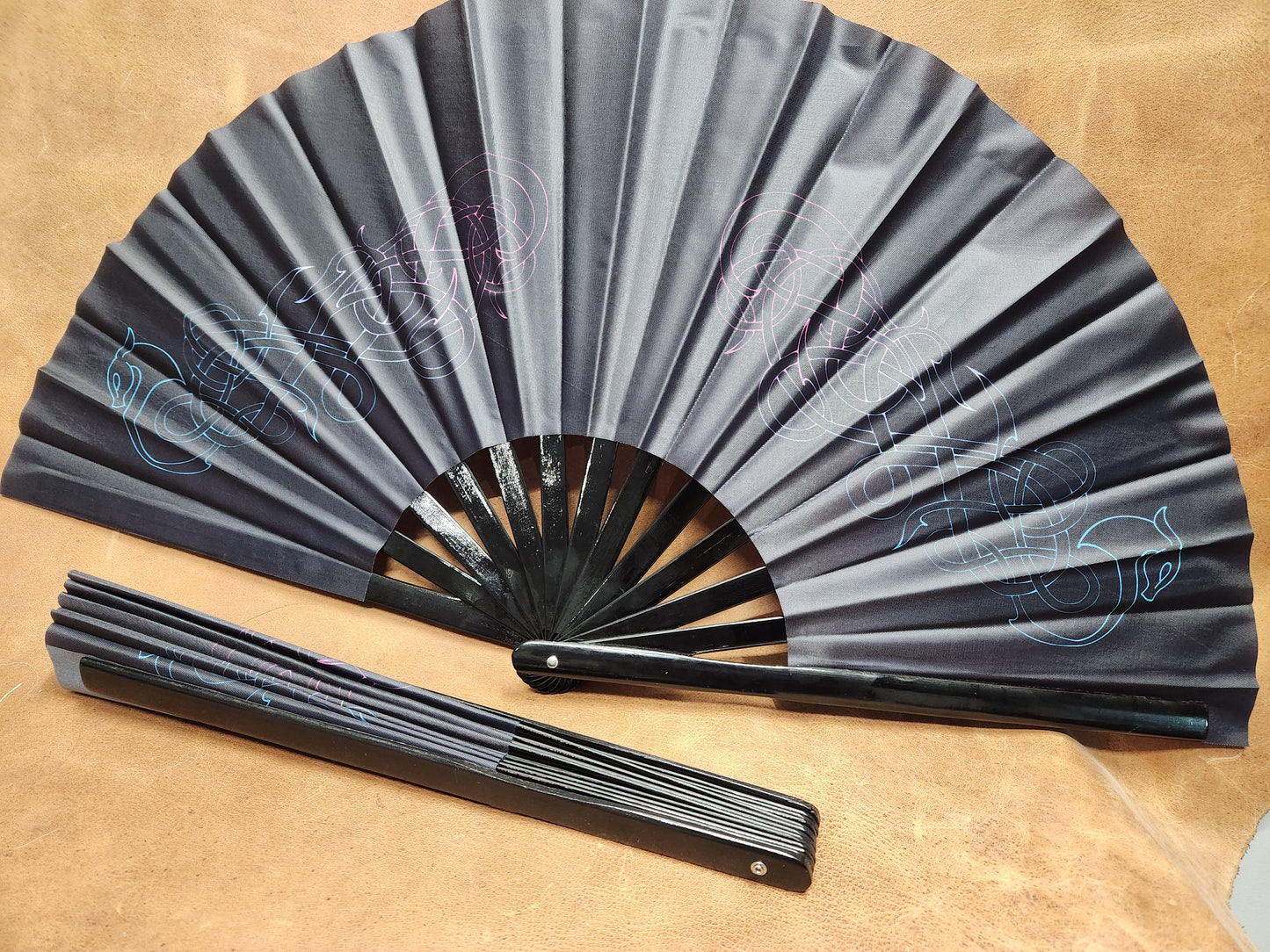 Rabid Llama Clacker Fan (with or without leather holster)