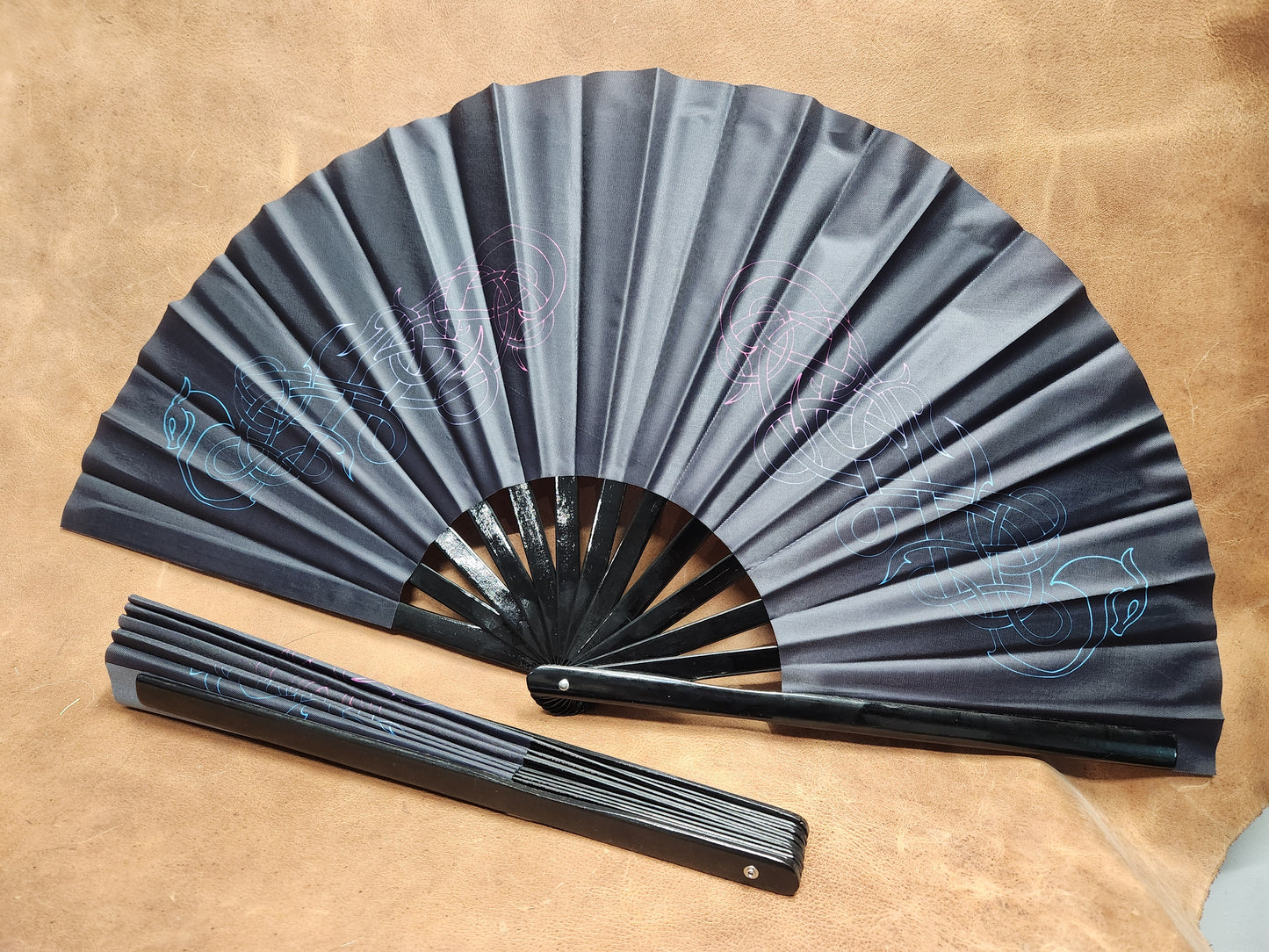 Rabid Llama Clacker Fan (with or without leather holster)