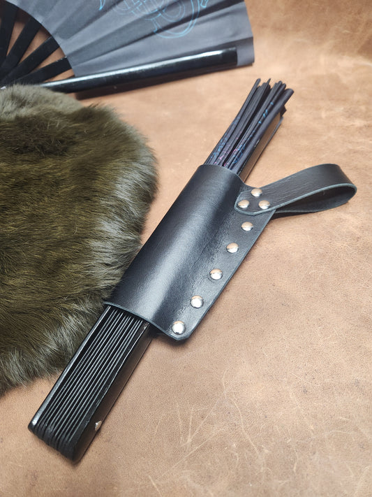 Rabid Llama Clacker Fan (with or without leather holster)