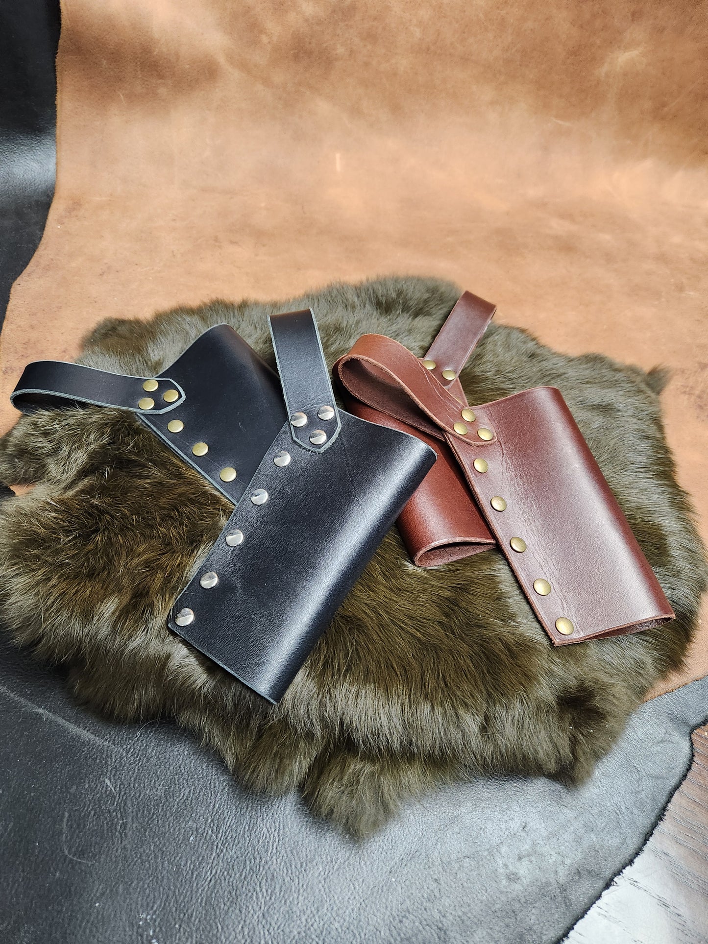 Rabid Llama Clacker Fan (with or without leather holster)