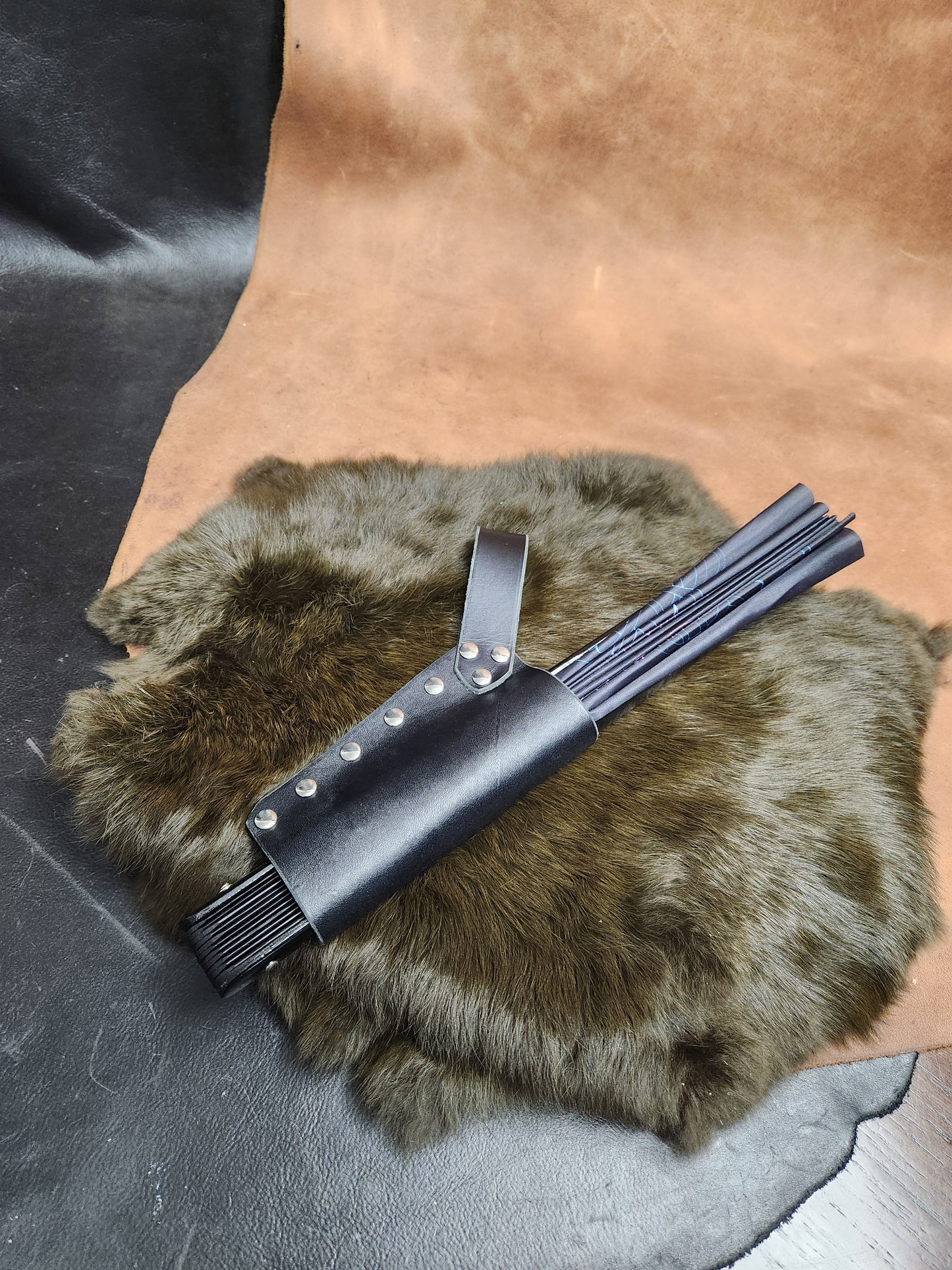 Rabid Llama Clacker Fan (with or without leather holster)