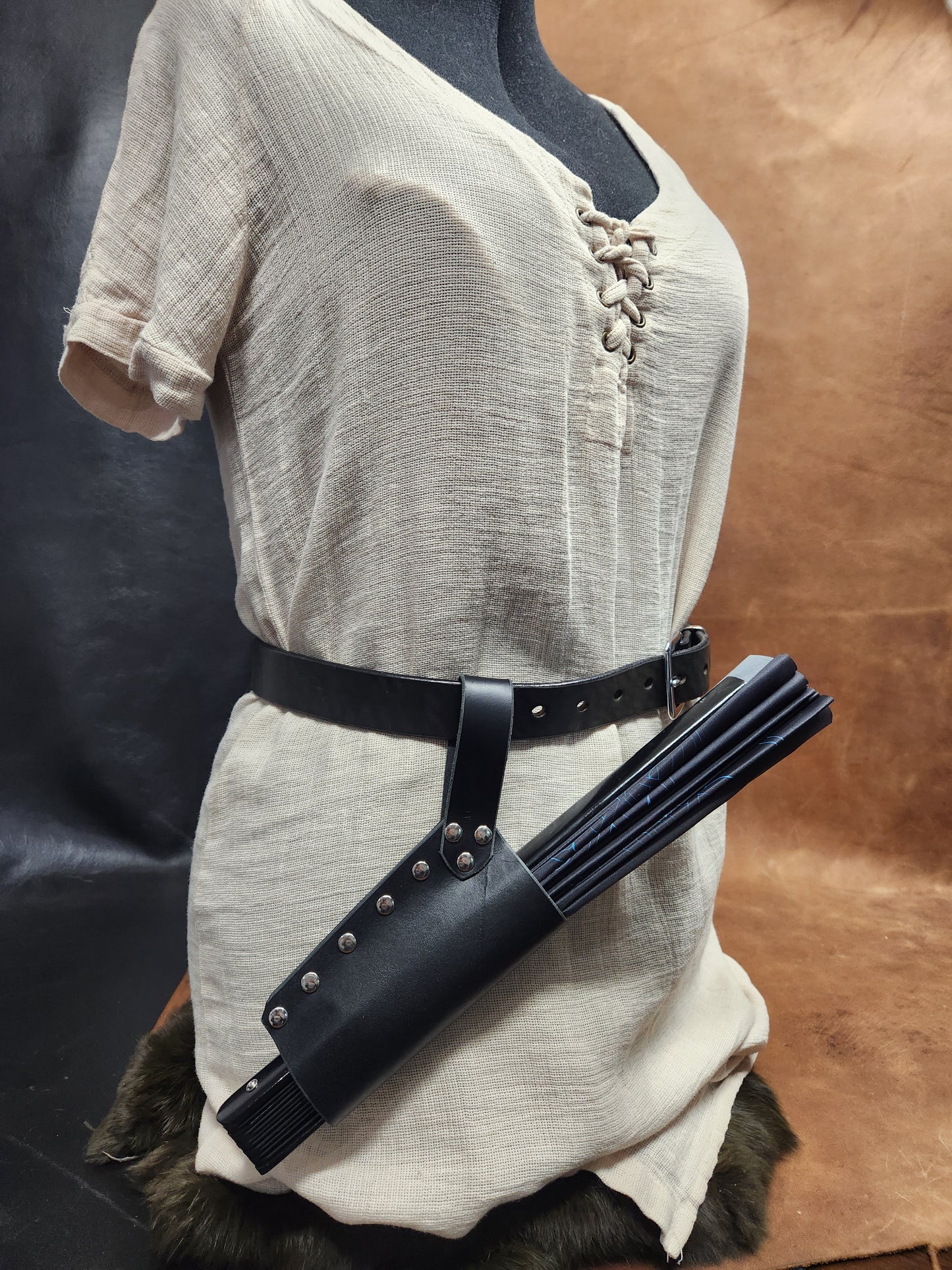 Rabid Llama Clacker Fan (with or without leather holster)