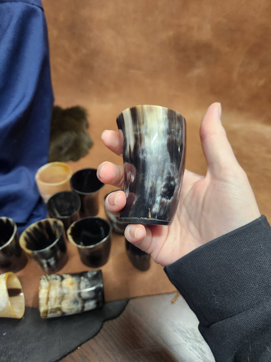 Real Horn Shot Glasses