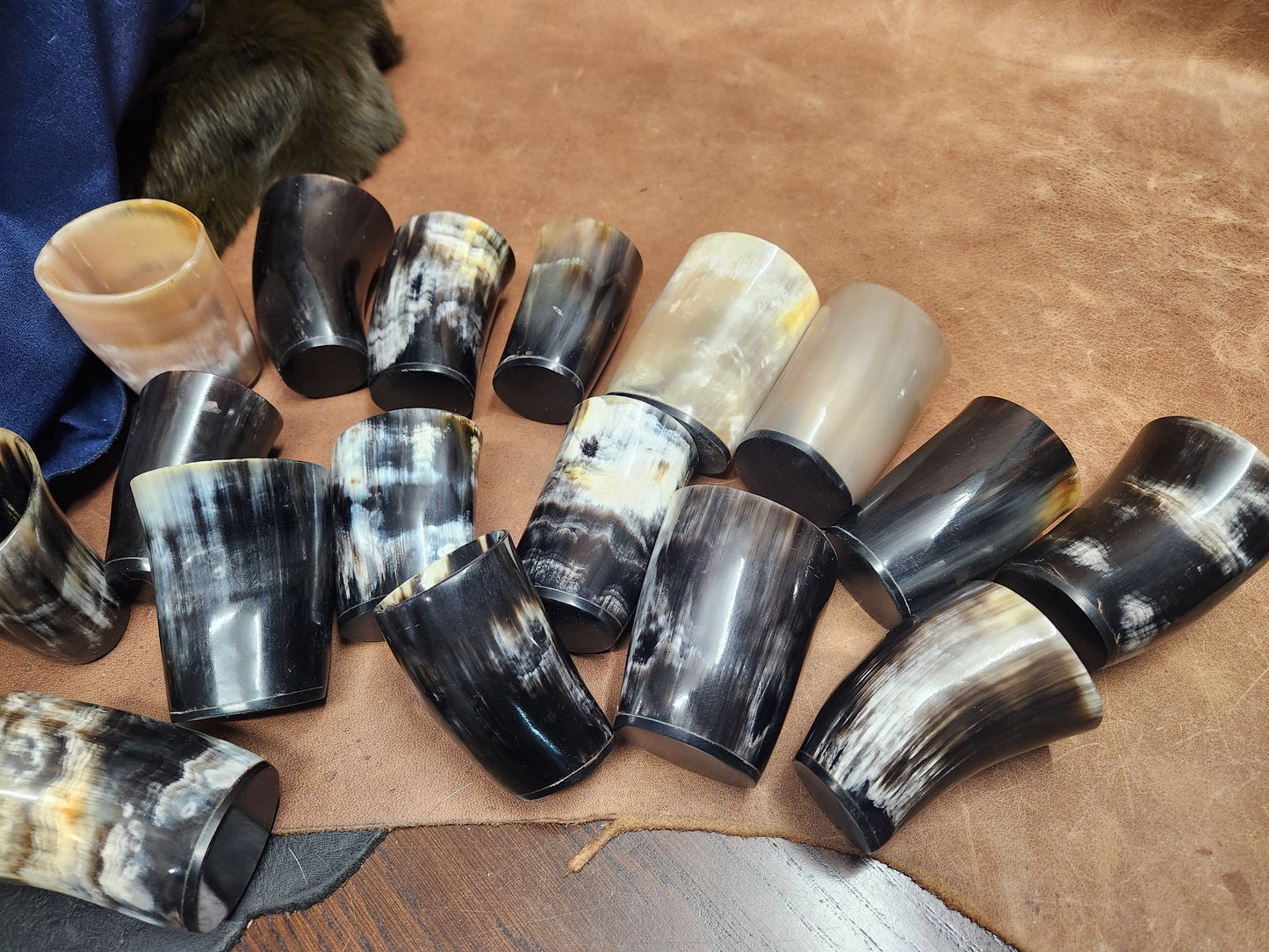 Real Horn Shot Glasses