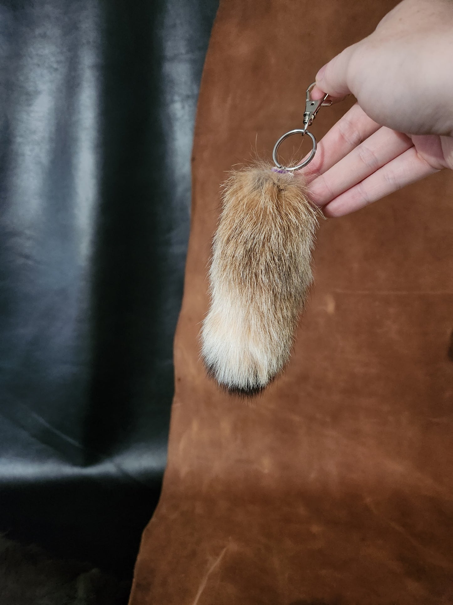 Lynx Tail Keychain