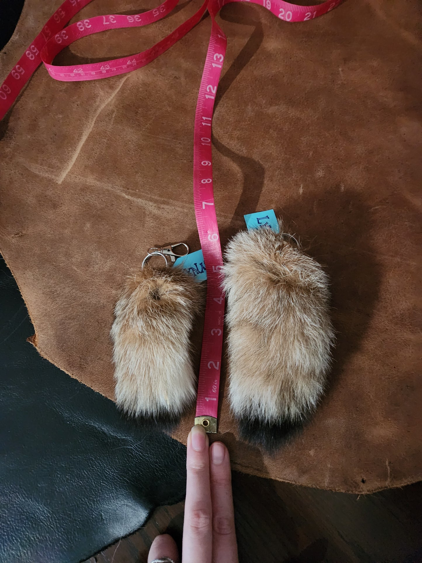 Lynx Tail Keychain