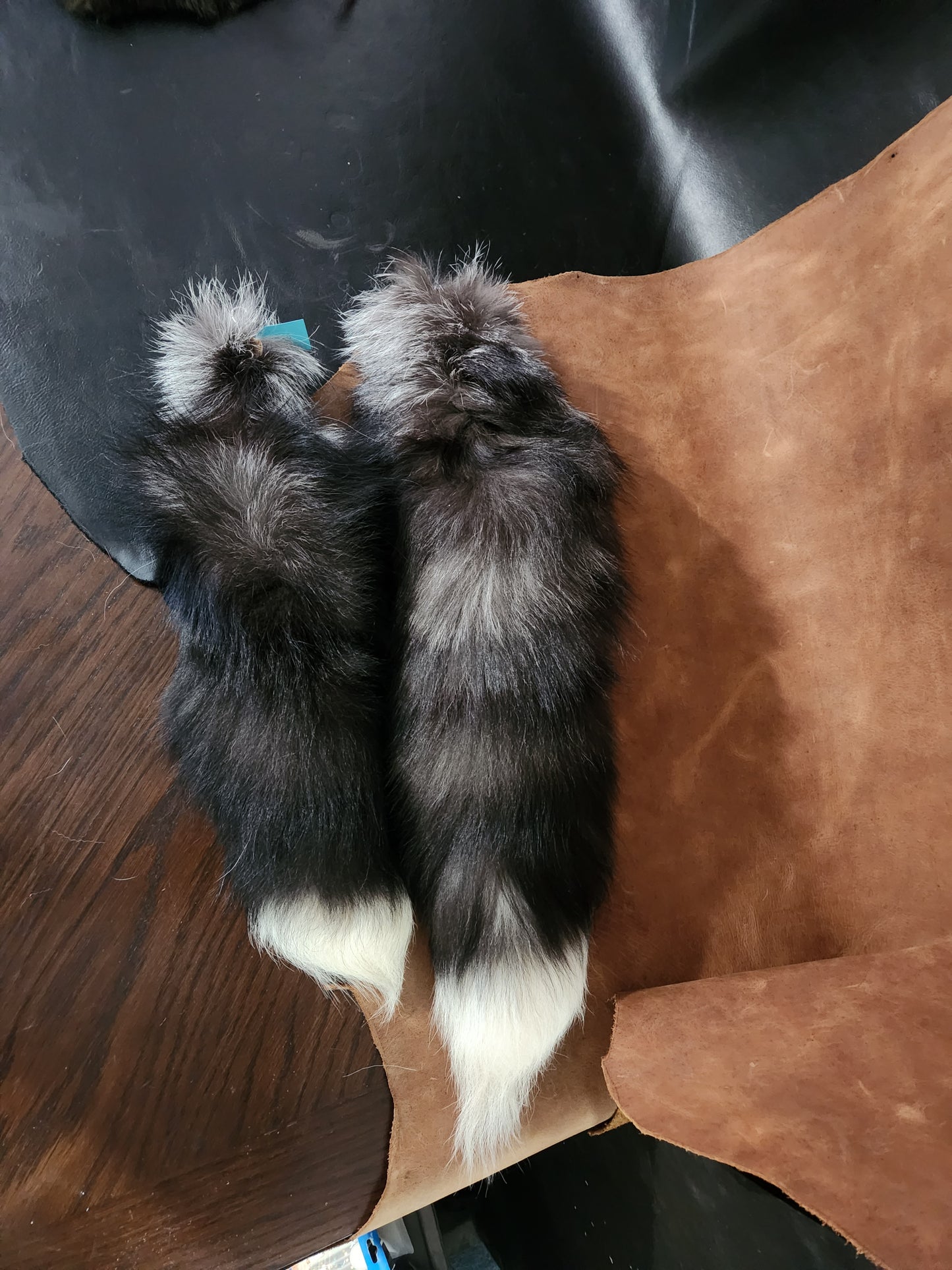 Fox Tail Keychains