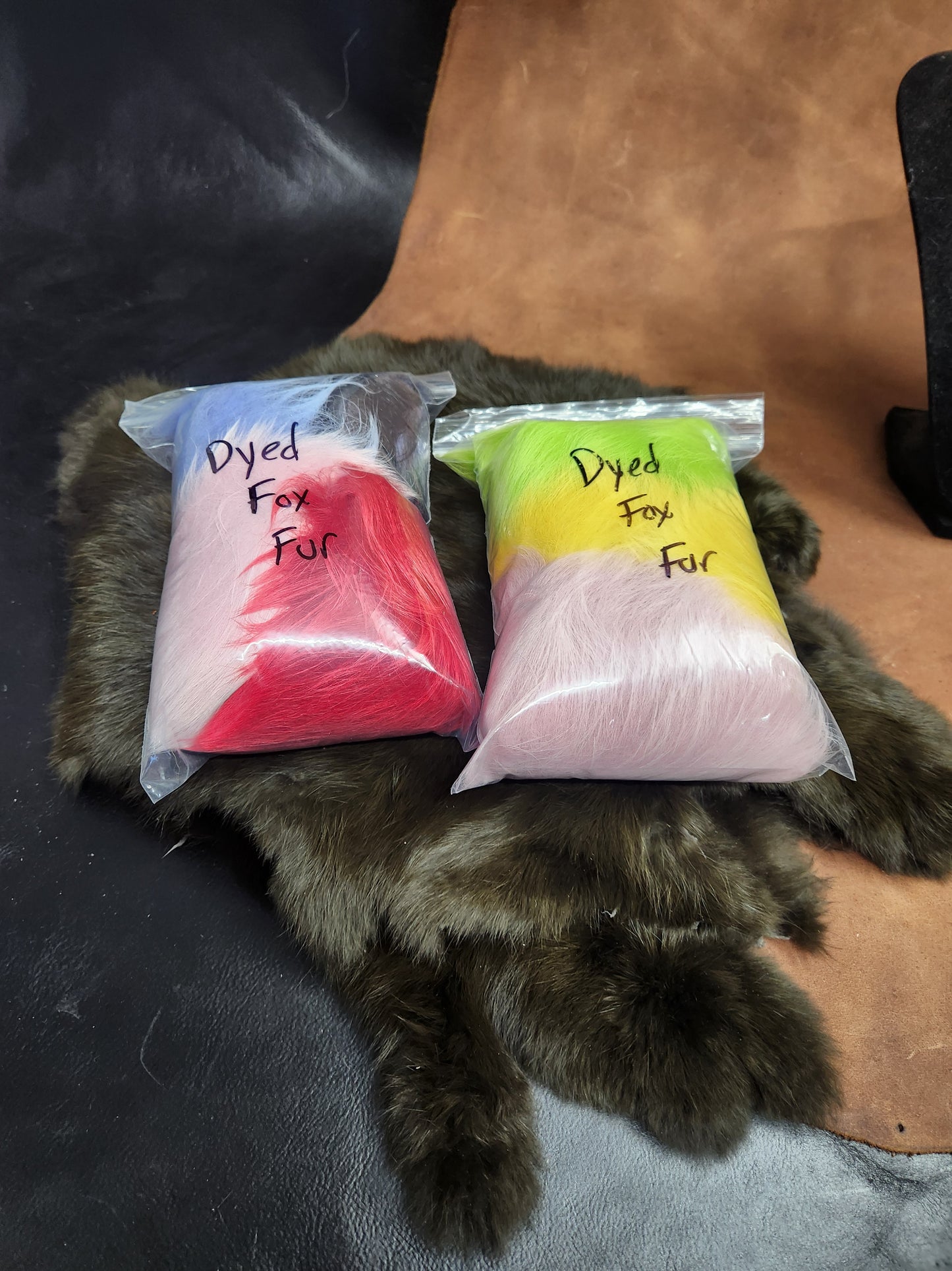 Scrap Fur Bags