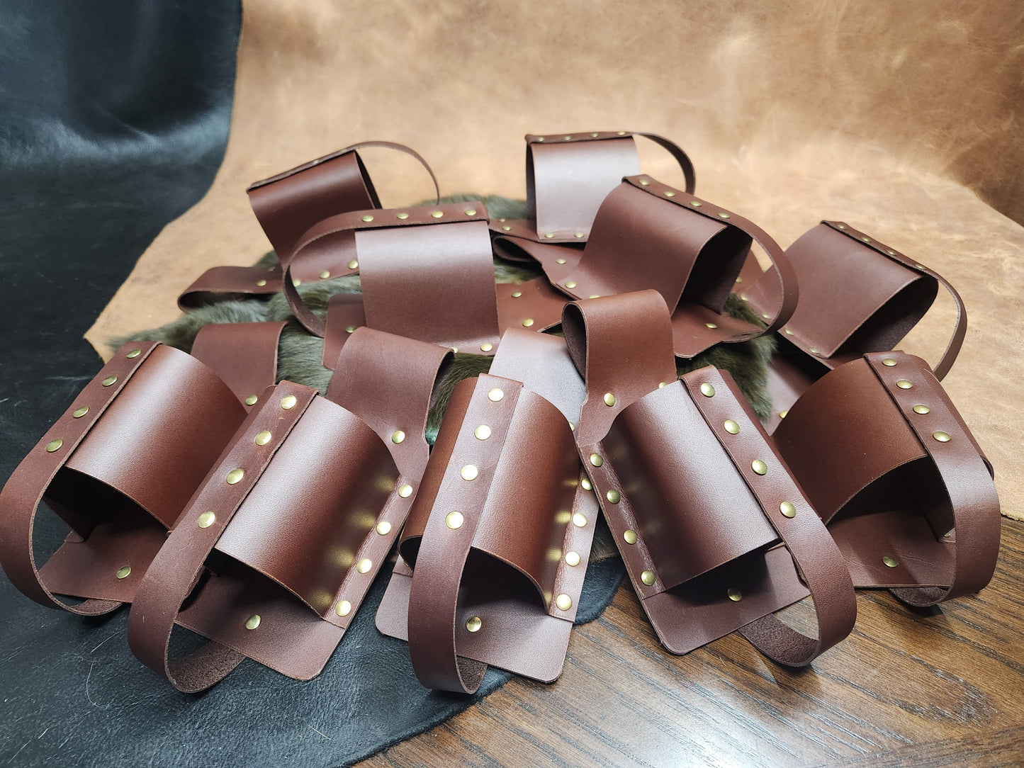 Leather Drink Holsters