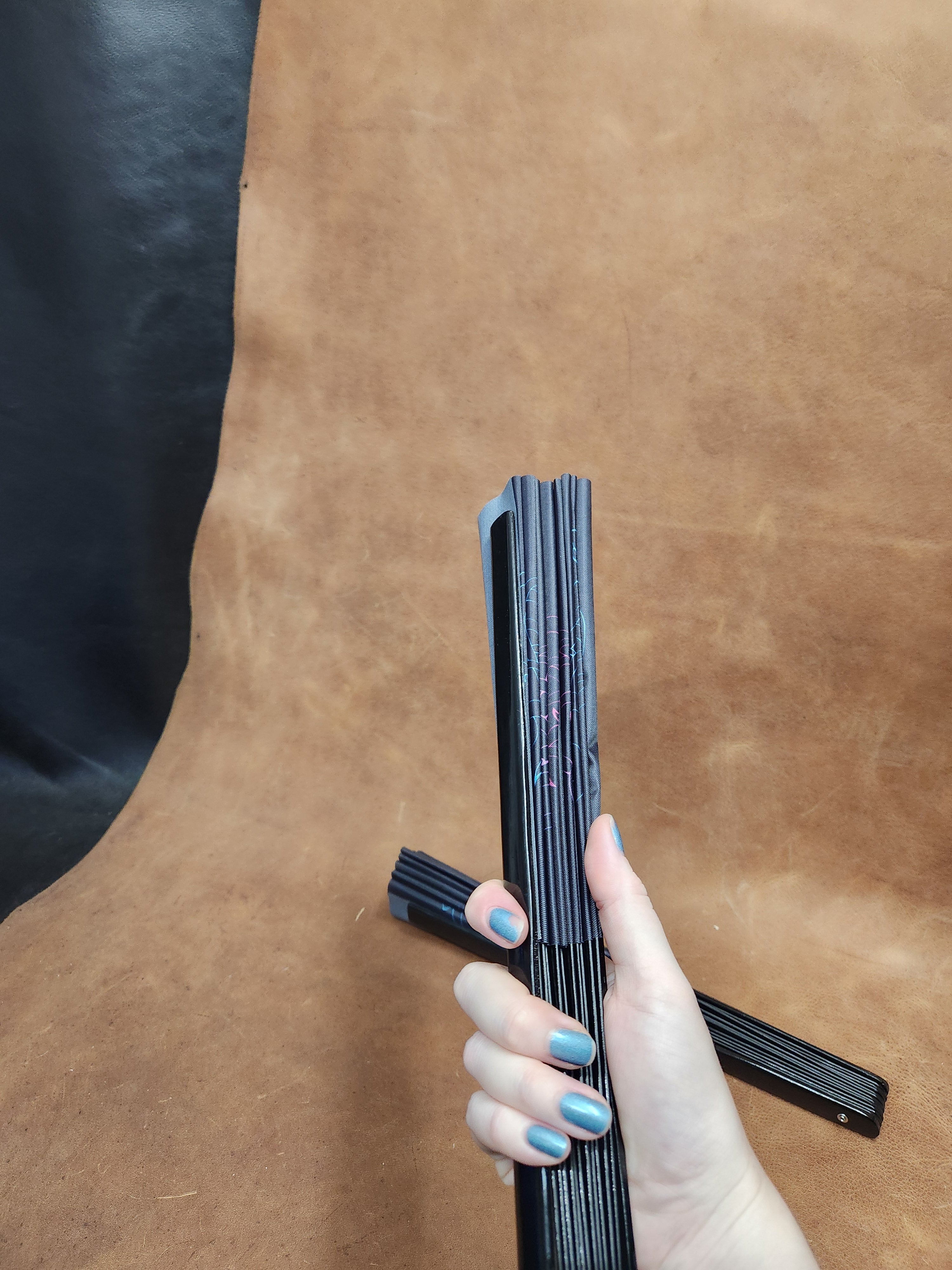 Rabid Llama Clacker Fan (with or without leather holster)