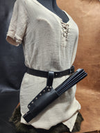 Rabid Llama Clacker Fan (with or without leather holster)
