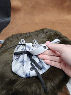 Leather Drawstring Bag: Perfect for Dice, Runes, or Trinkets
