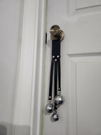 Leather Strap Sleigh Bells, Bells for Belt for Renaissance Festival