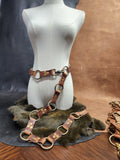 Leather Multi-Ring Belt