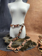 Leather Multi-Ring Belt