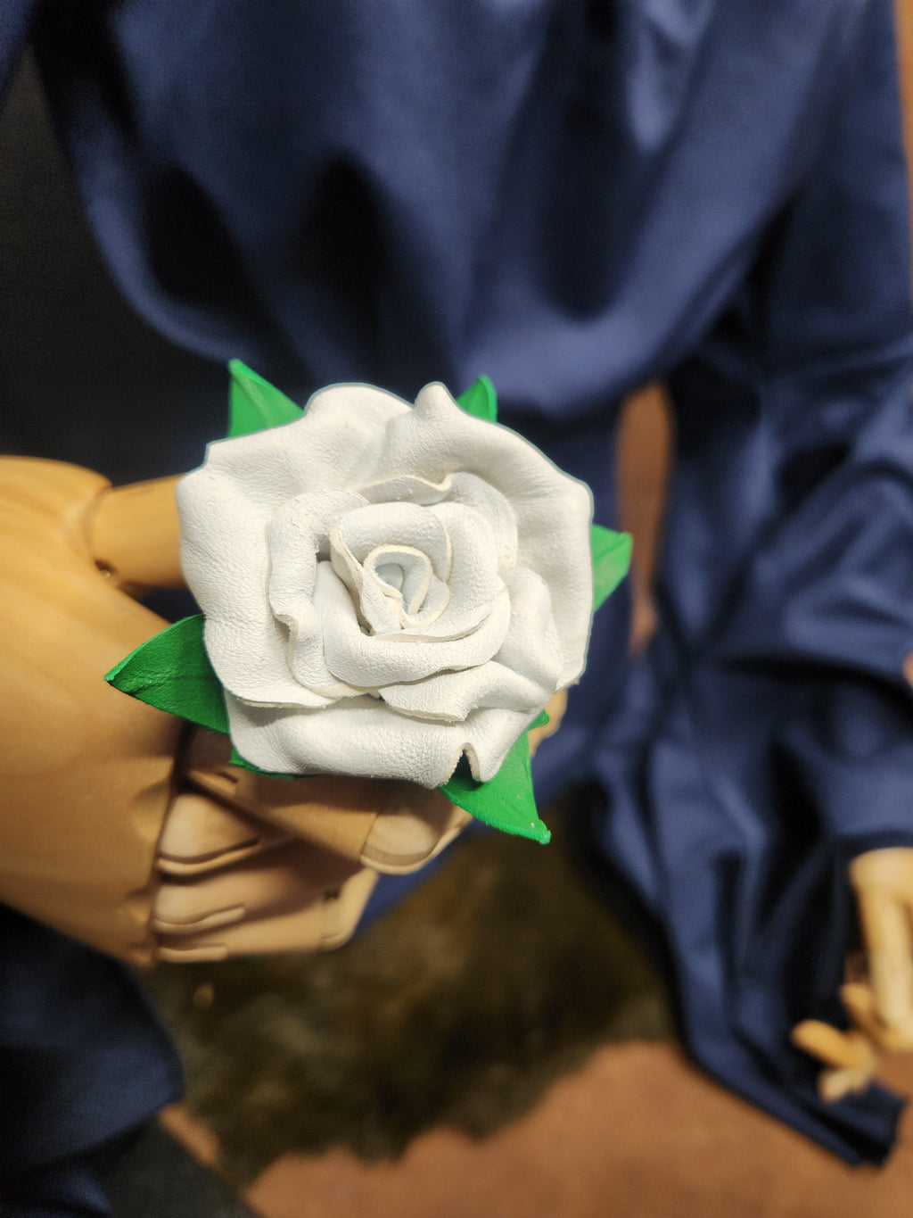 Real Leather Roses