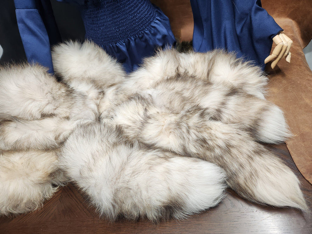 Fox Tail Keychains