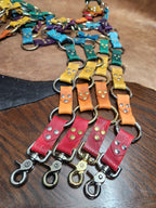 Leather Multi-Ring Belt