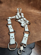 Leather Multi-Ring Belt