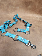 Leather Multi-Ring Belt