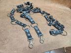Petite Leather Multi-Ring Belt