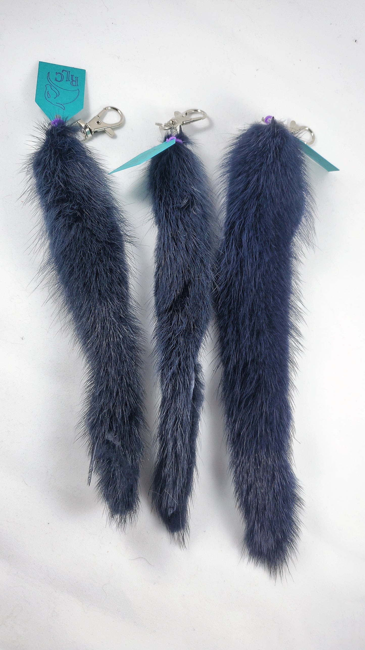 Mink Tail Keychains