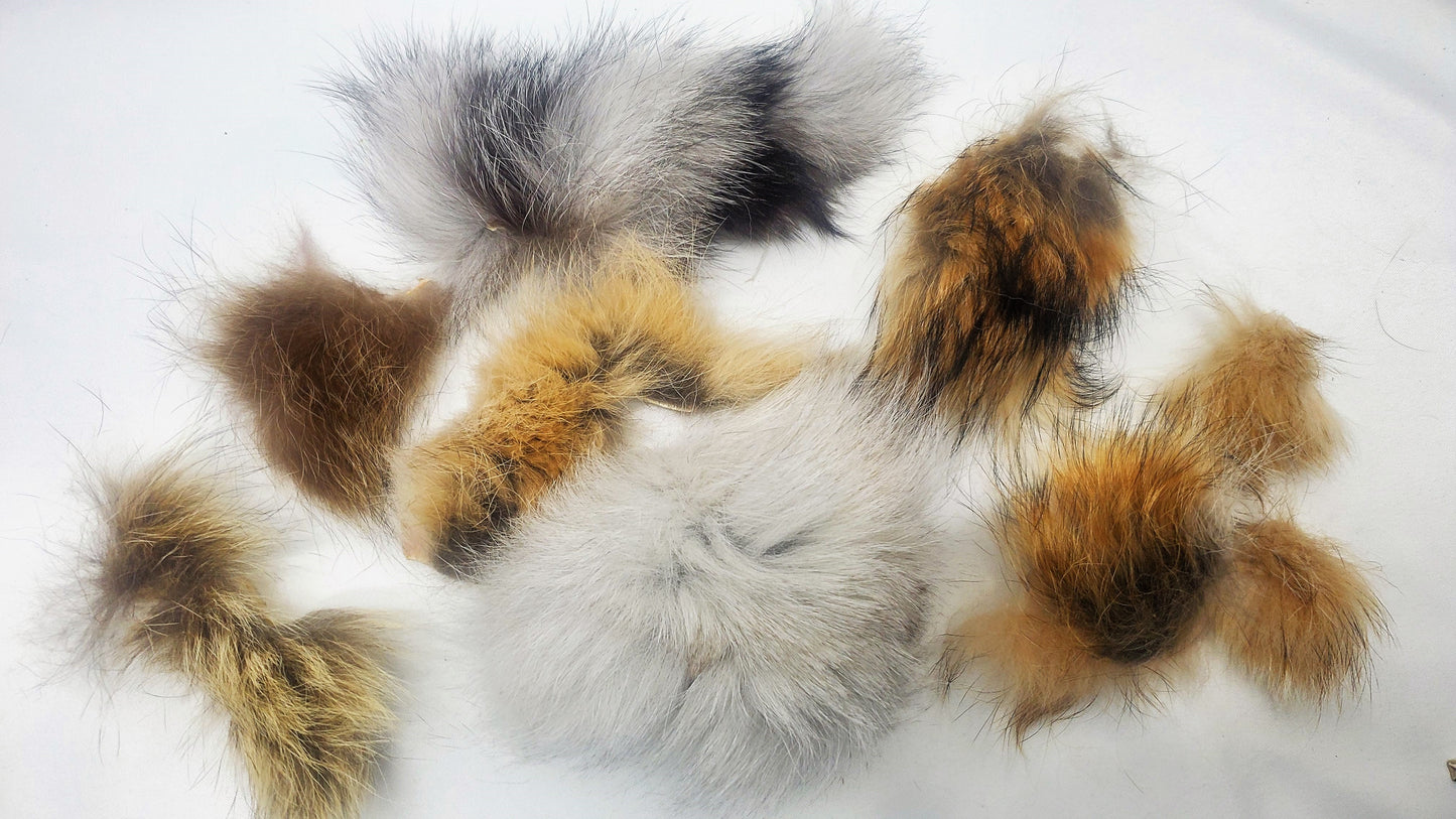 Scrap Fur Bags