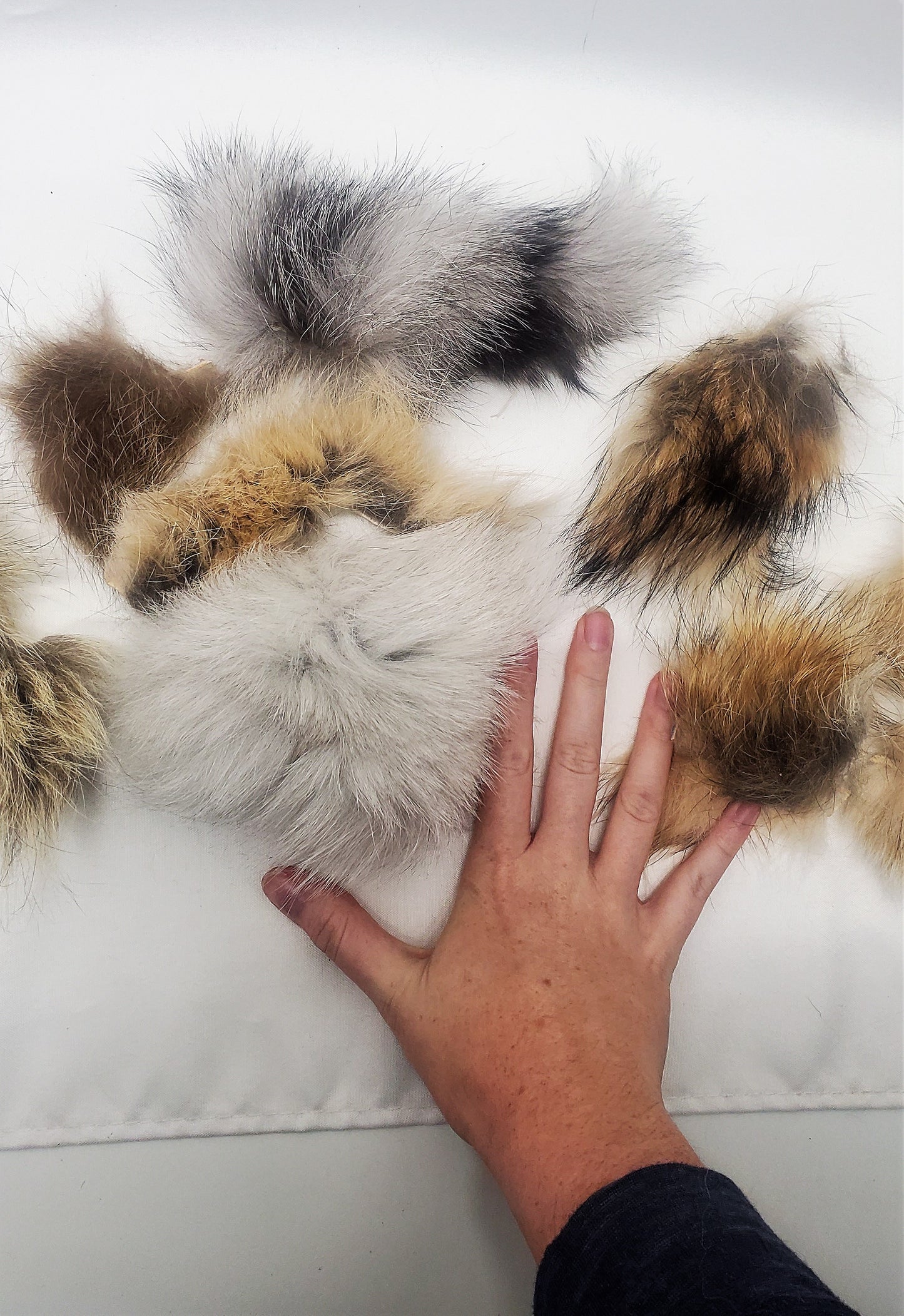 Scrap Fur Bags