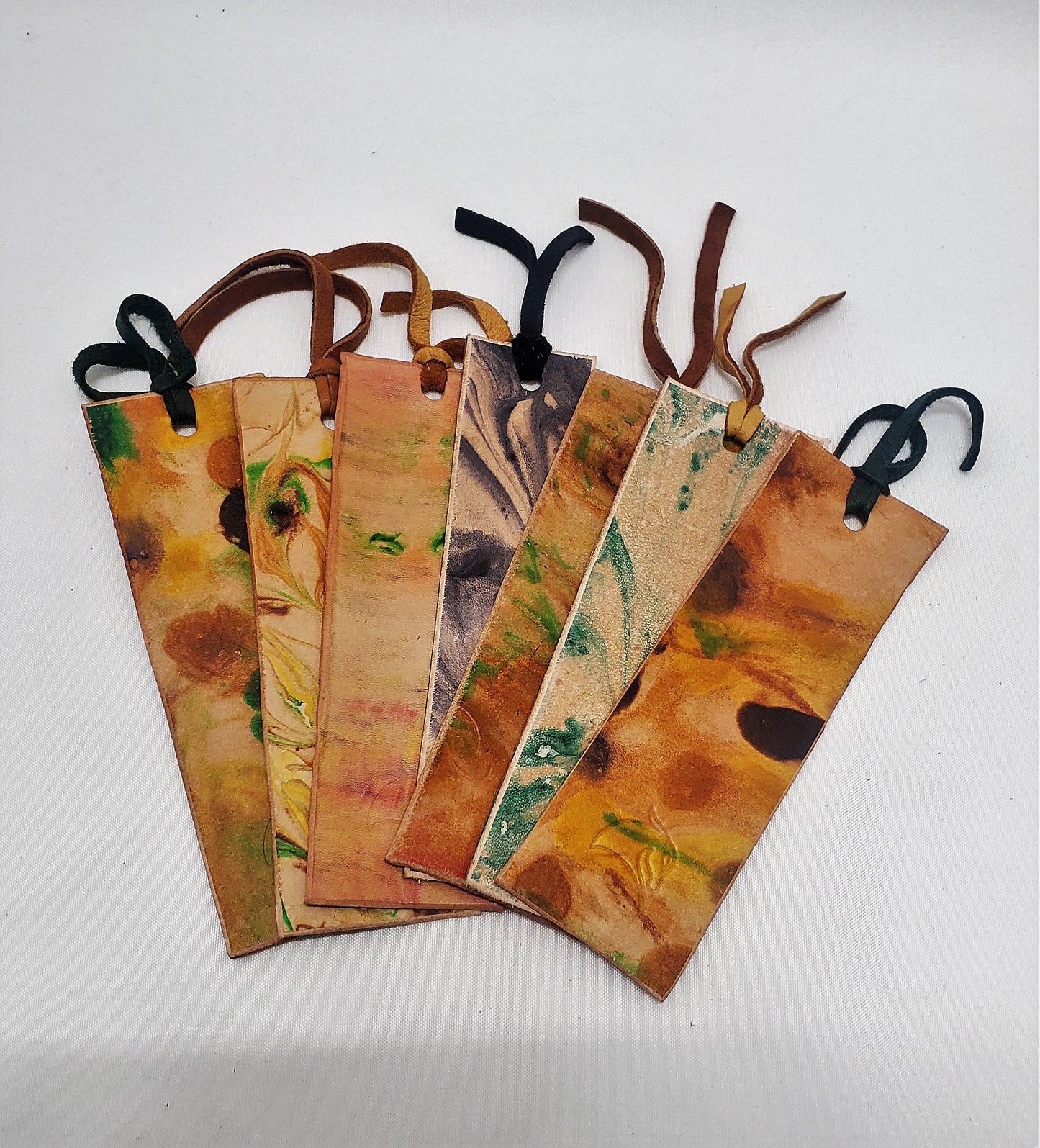 Leather Bookmarks