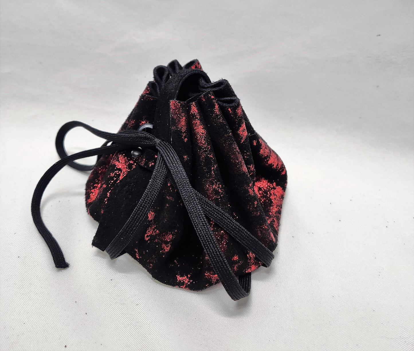 Leather Drawstring Dice or Rune Bag