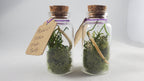 Small Curiosity Jars, 2.5" Tall Various Collector's Vulture Culture Terrarium Oddities, Bones, Teeth, Quills, and More